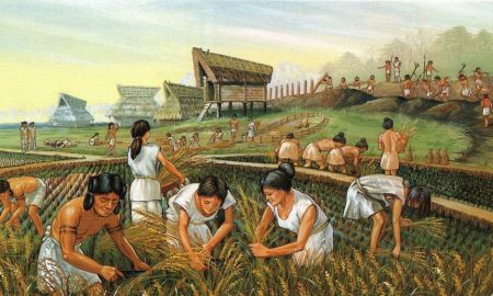 What is the difference between the Paleolithic and Neolithic periods?